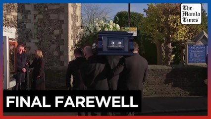 One Direction stars mourn, hearse arrives at Liam Payne's funeral