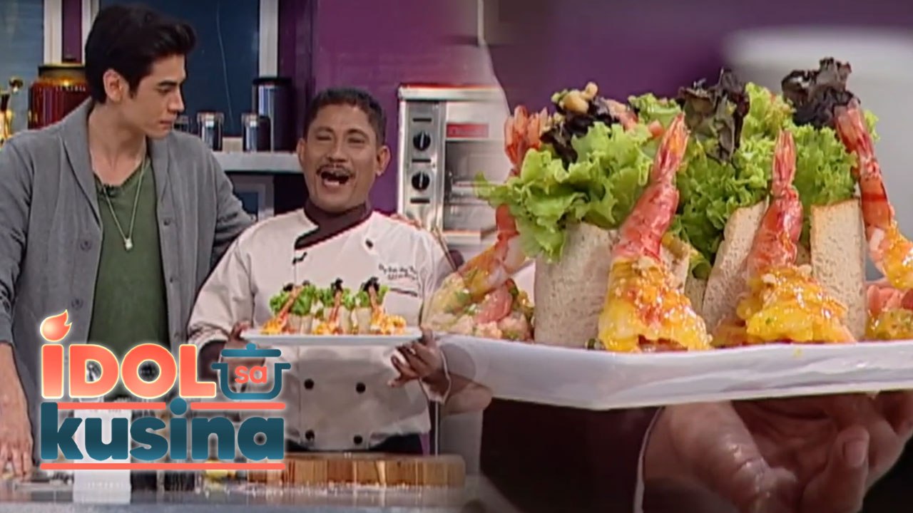 Chef Boy Logro’s Ensaladang Hipon at Sula with Mango Salsa recipe! | Idol Sa Kusina