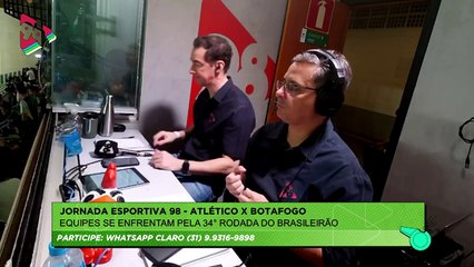 Jornada Esportiva 98 - Atlético x Botafogo 20/11/24
