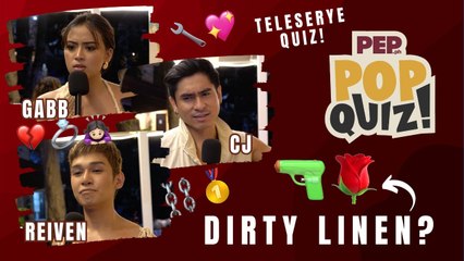 Do CJ Navato, Gabb Birkin, Reiven Umali know their Kapamilya teleseryes? | PEP Pop Quiz