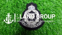 Malaysia Police embroidered badge POLIS DIRAJA MALAYSIA Bullion Wire, Blazer Badge