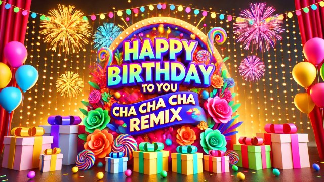 Happy Birthday Song 🎉 Birthday Countdown ChaChaCha Remix 🎉 Happy Birthday To You