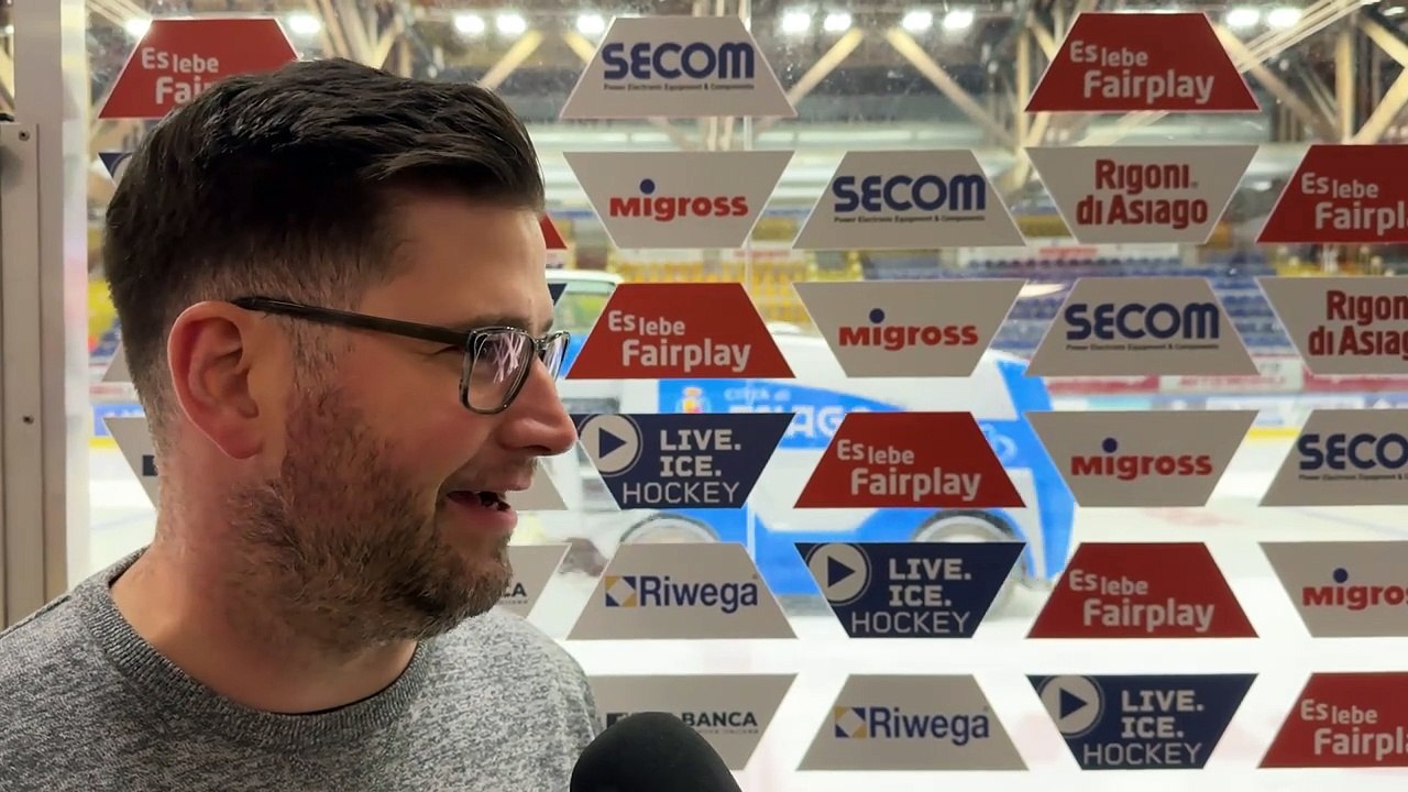 Jordan Smotherman (HCI) nach dem Sieg in Asiago