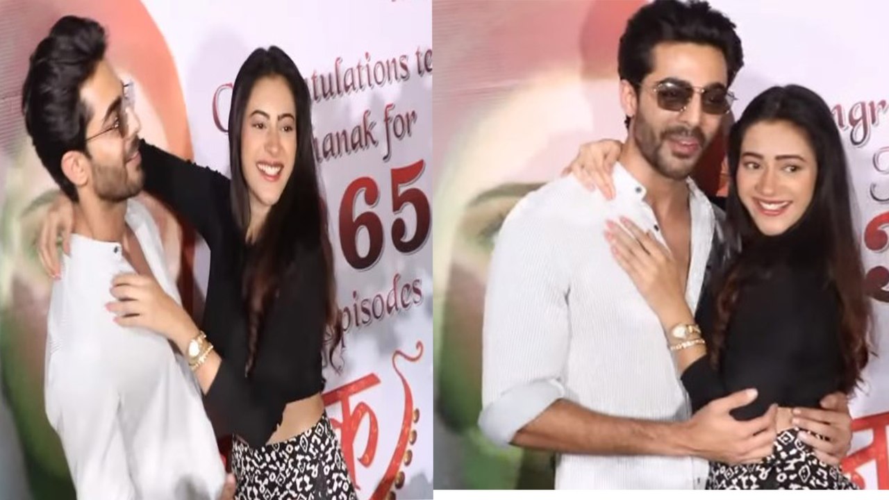 Jhanak Show के Set पर Hiba Nawab और Krushal Ahuja का Cute Bond देख Fans ने किया React  । filmibeat