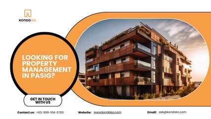 Reliable Property Management in Pasig for Hassle-Free Condo Ownership | KondoKo
