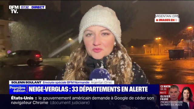 Normandie: entre 5 et 10 centimètres de neige attendus dans l'Orne, les transports scolaires suspendus