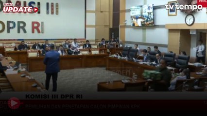 Ini Lima Nama Pimpinan KPK yang Ditetapkan DPR RI Komisi III