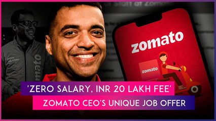 Deepinder Goyal’s Job Offer For Chief Of Staff With INR 20 Lakh ‘Fee’ Goes Viral, Netizens React