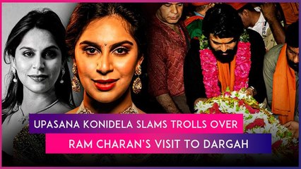 Upasana Konidela Responds To Social Media Backlash After Ram Charan's Visit To Ameen Peer Dargah