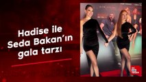 Hadise ile Seda Bakan'ın gala tarzı sosyal medyada gündem oldu