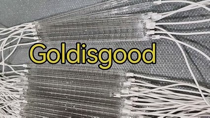 540mm 220v 1200w Clear Carbon Fiber Heating Lamp For Car Printing from Goldisgood