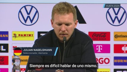 Nageslmann valora 2024 para la selección alemana