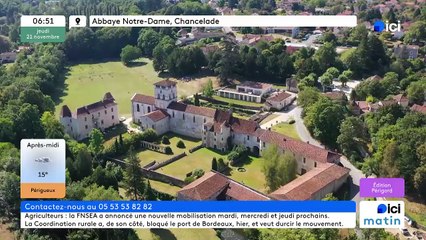 21/11/2024 - ICI Matin France Bleu Périgord en vidéo
