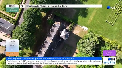 21/11/2024 - ICI Matin France Bleu Touraine