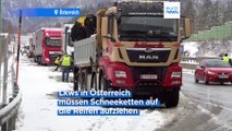 Schneefall in ganz Europa nach polarer Kaltluftfront