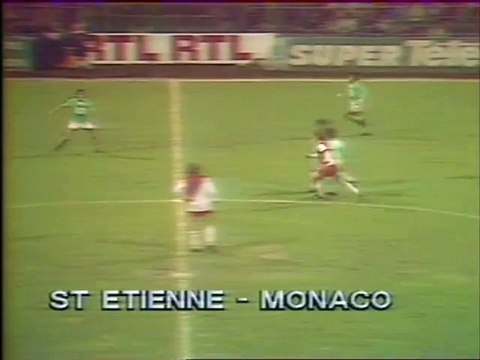SAINT.ETIENNE - MONACO - 1981 - SAISON 1980/1981 -