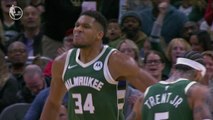 Giannis explodes for 41 to guide the Bucks to victory over the Bulls