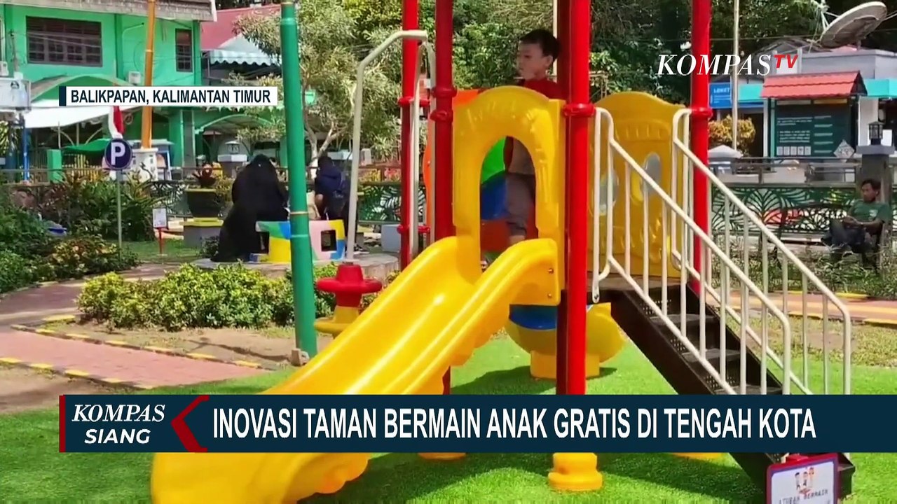 Pemkot Balikpapan Buat Taman Bermain Anak Gratis di Tengah Kota