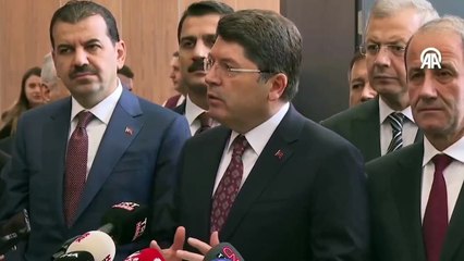Bakan Tunç'tan Meclis'teki kayyım gerilimi hakkında açıklama