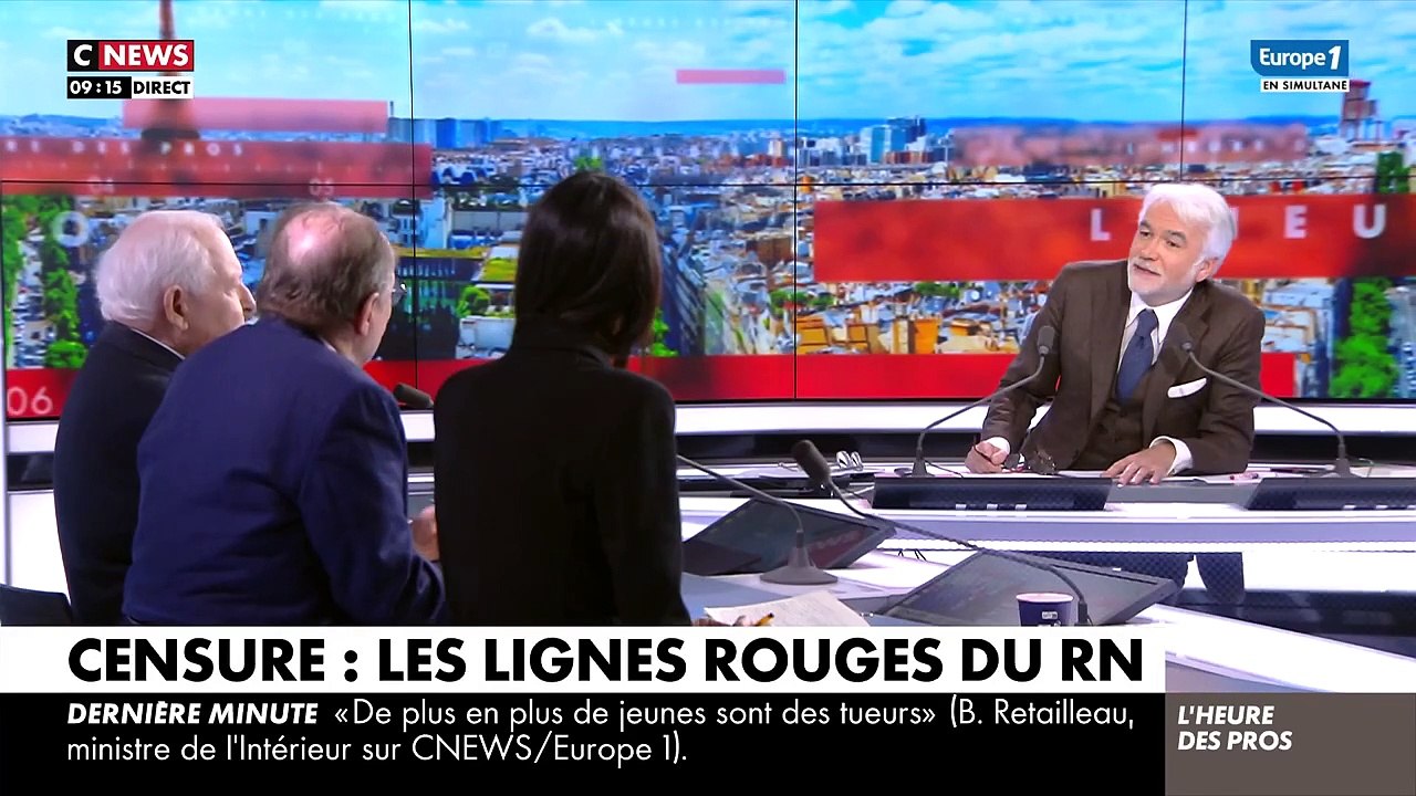 "Il ne faut pas critiquer Pascal Praud!" Philippe Bilger fait des révélations en plein direct sur CNews