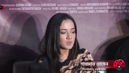 _ভয়াল_ ছবিতে আমি অন্য একজনের জায়গায় কাজ করেছি _ আয়শা খান