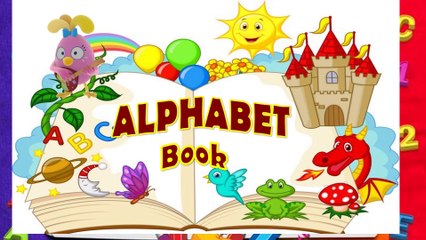 Alphabet book for kids// Kids learning Alphabets And their sounds //Kids learn alphabets and their words