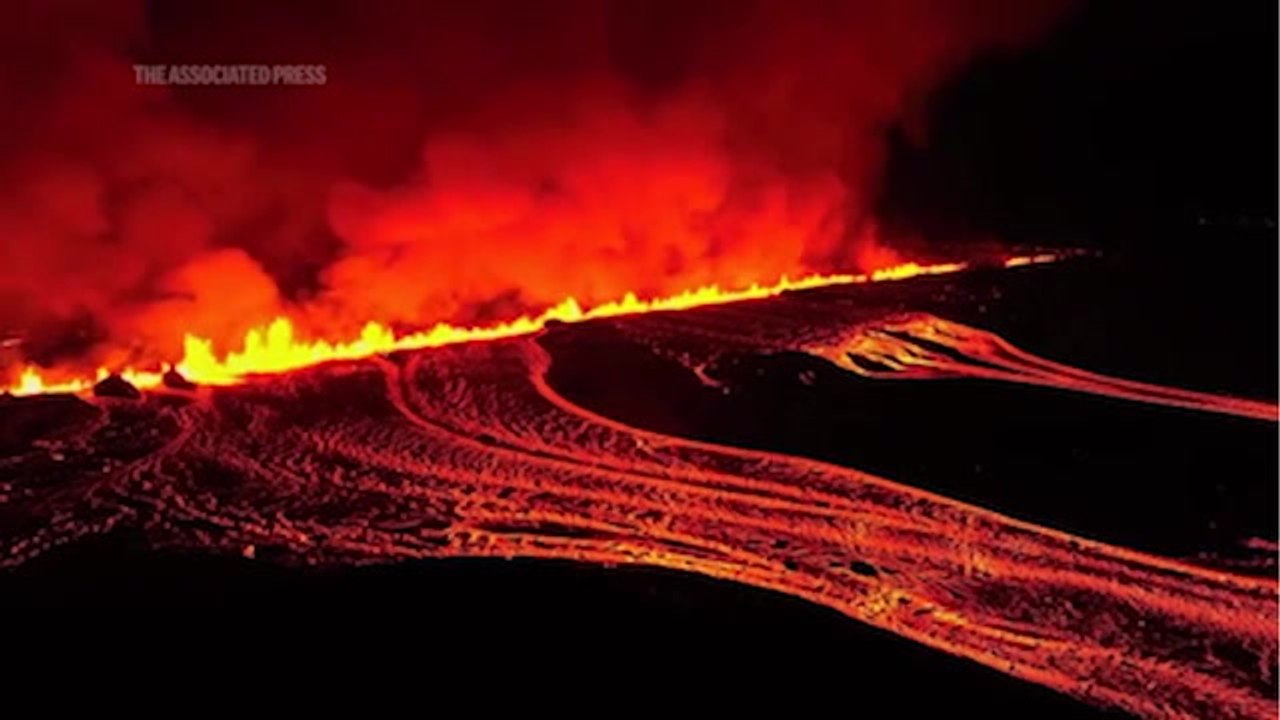 Volcano on Iceland's Reykjanes Peninsula erupts for seventh time in a year