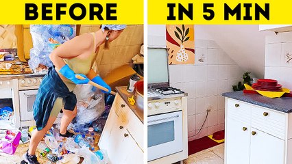 EASY Home and Kitchen Cleaning Hacks You Never Knew Existed!