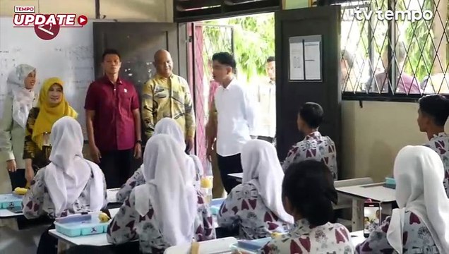 Berdayakan Siswa Tata Boga, Wapres Gibran Tinjau Program Makan Bergizi Gratis