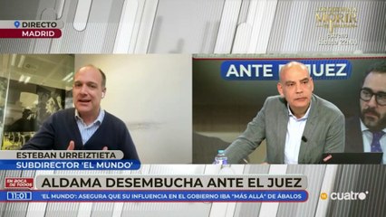 Aldama empieza a cantar y enfanga a Pedro Sánchez, Begoña Gómez y Teresa Ribera