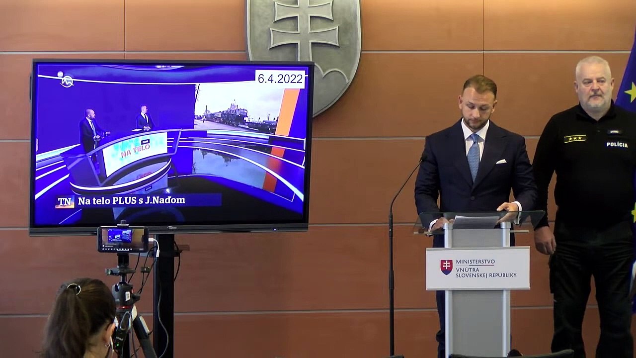 ZÁZNAM: Pre darovanie techniky Ukrajine zriadili na ÚBOK vyšetrovací tím s názvom Darca