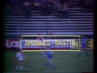MONACO  - BASTIA  - 1980  - SAISON  1980/1981 -
