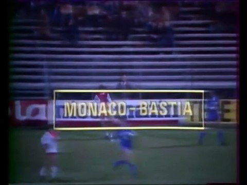 MONACO - BASTIA - 1980 - SAISON 1980/1981 -