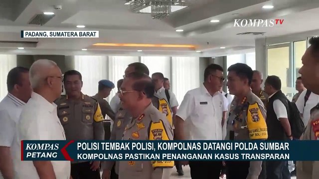 Kompolnas Pastikan Transparansi Penyidikan Kasus Polisi Tembak Polisi di Solok Selatan