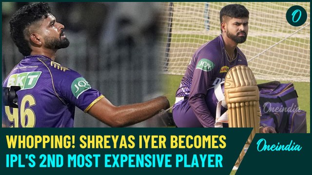 IPL Auction 2025: Shreyas Iyer Shatters Records to Become IPL’s 2nd Most Expensive Player Ever
