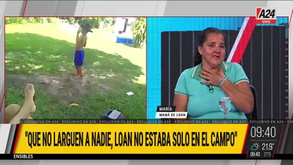 "Estamos sufriendo, es mucho dolor": el llanto de la madre de Loan, a 161 de su desaparición