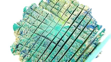 Satisfying Slices 🌈  _ Kinetic Sand ASMR Videos for Kids