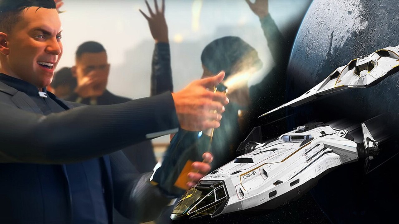 Star Citizen feiert eine riesige Raumschiff-Party und lädt alle ein - der Eintritt ist kostenlos