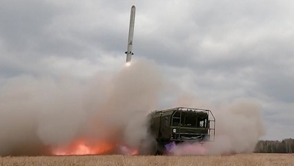 우크라 군 "러시아, 대륙간탄도미사일 발사" / YTN