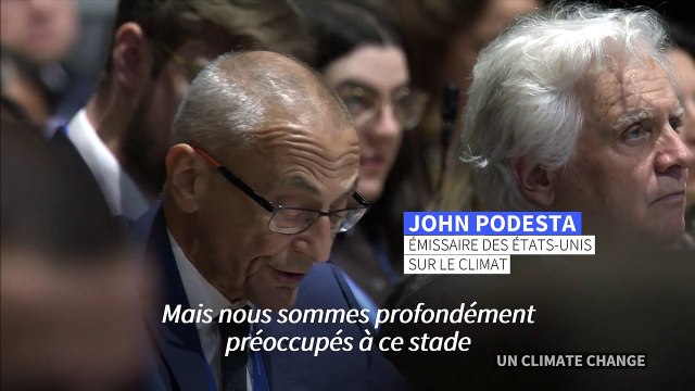 COP29: les Etats-Unis profondément inquiets du dernier projet d'accord