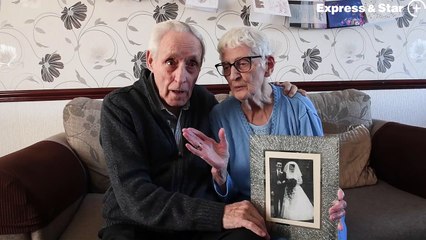 Alan and Maureen Butler from Bentley, Walsall celebrate their 65th wedding anniversary.