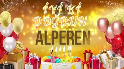 ALPEREN - Doğum Günün Kutlu Olsun Alperen