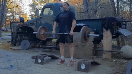 Block Cleans! 73⅓kg