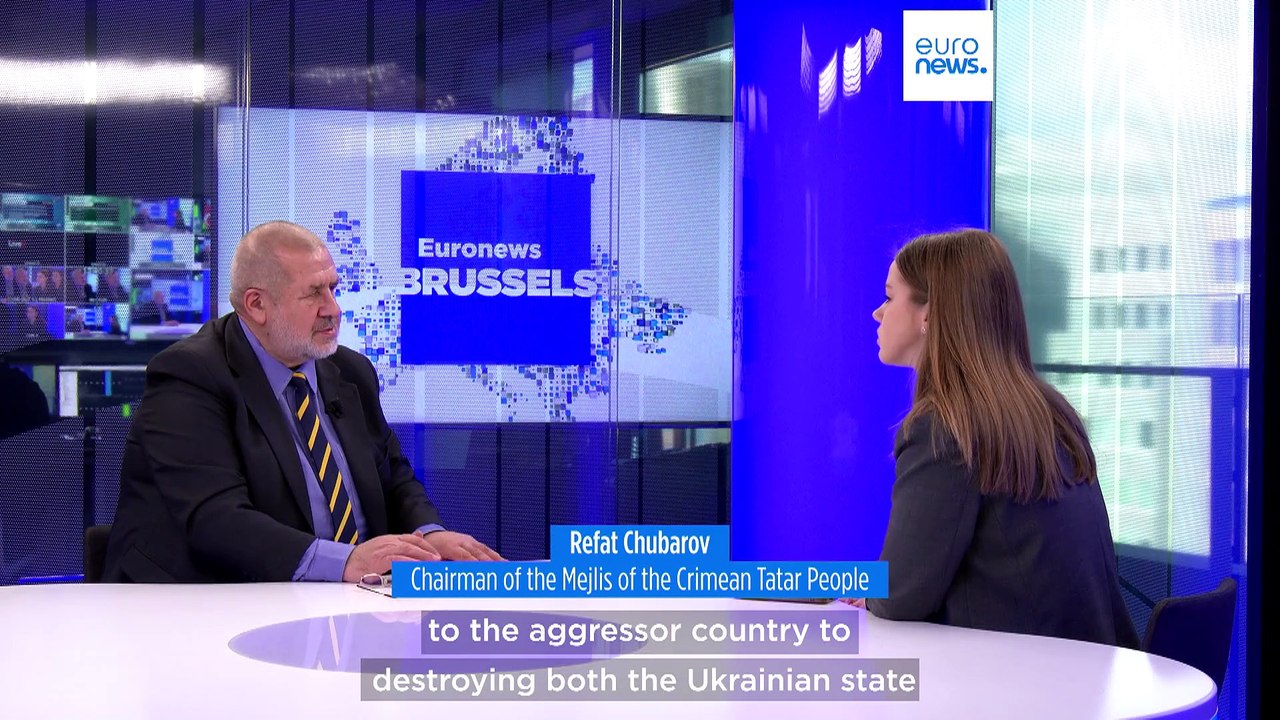 No decision on Crimea can be made without Ukraine and Crimean Tatars, Mejlis leader told Euronews