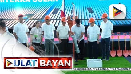 Groundbreaking ceremony ng MTerra Solar Project, pinangunahan ni PBBM