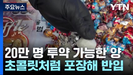 "초콜릿인 척 공항 통과"...나이지리아 거점 국제 마약조직 검거 / YTN