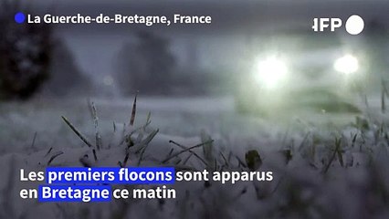 France : la neige s'invite sur le nord du pays