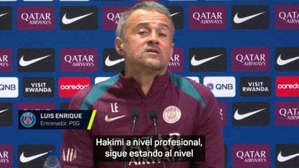 “No sé si Achraf es el uno, el dos, el tres... o el mil”