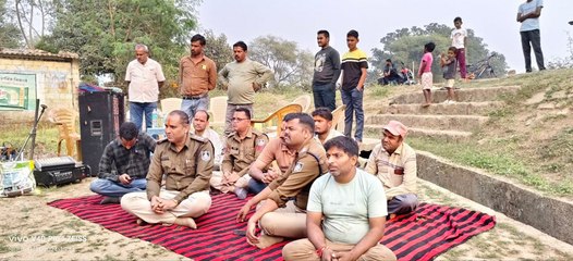 बजरंगबली की मूॢत खंडित कर चांदी की आंख चुरा ले गए चोर