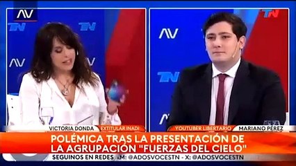Mariano Perez y Victoria Donda en A dos voces 3
